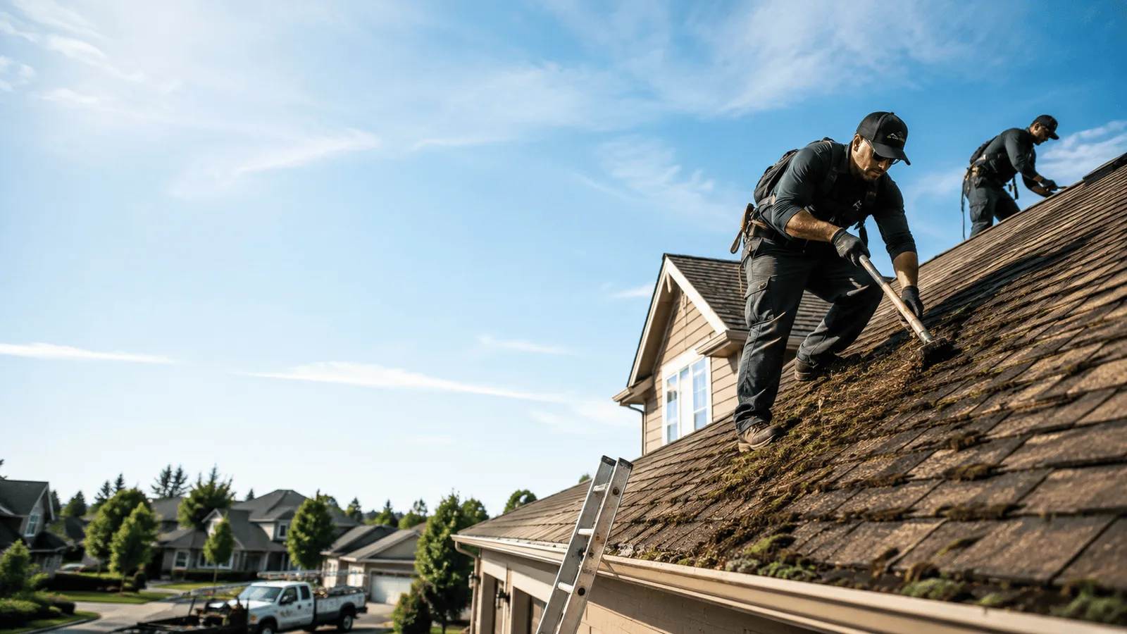 Roof Moss Removal in Ashland, VA near me